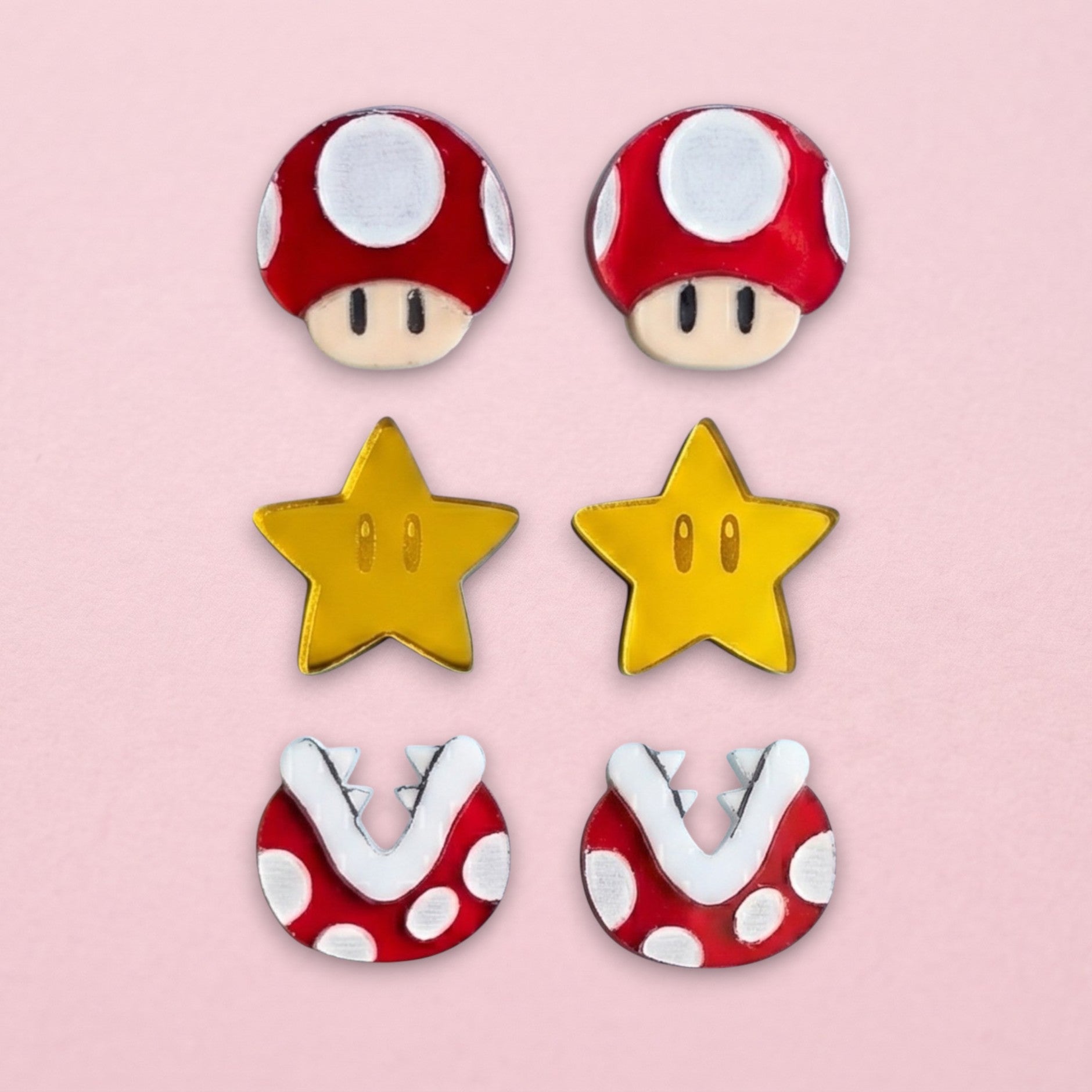 Pack Mini Pendientes: Power-Up