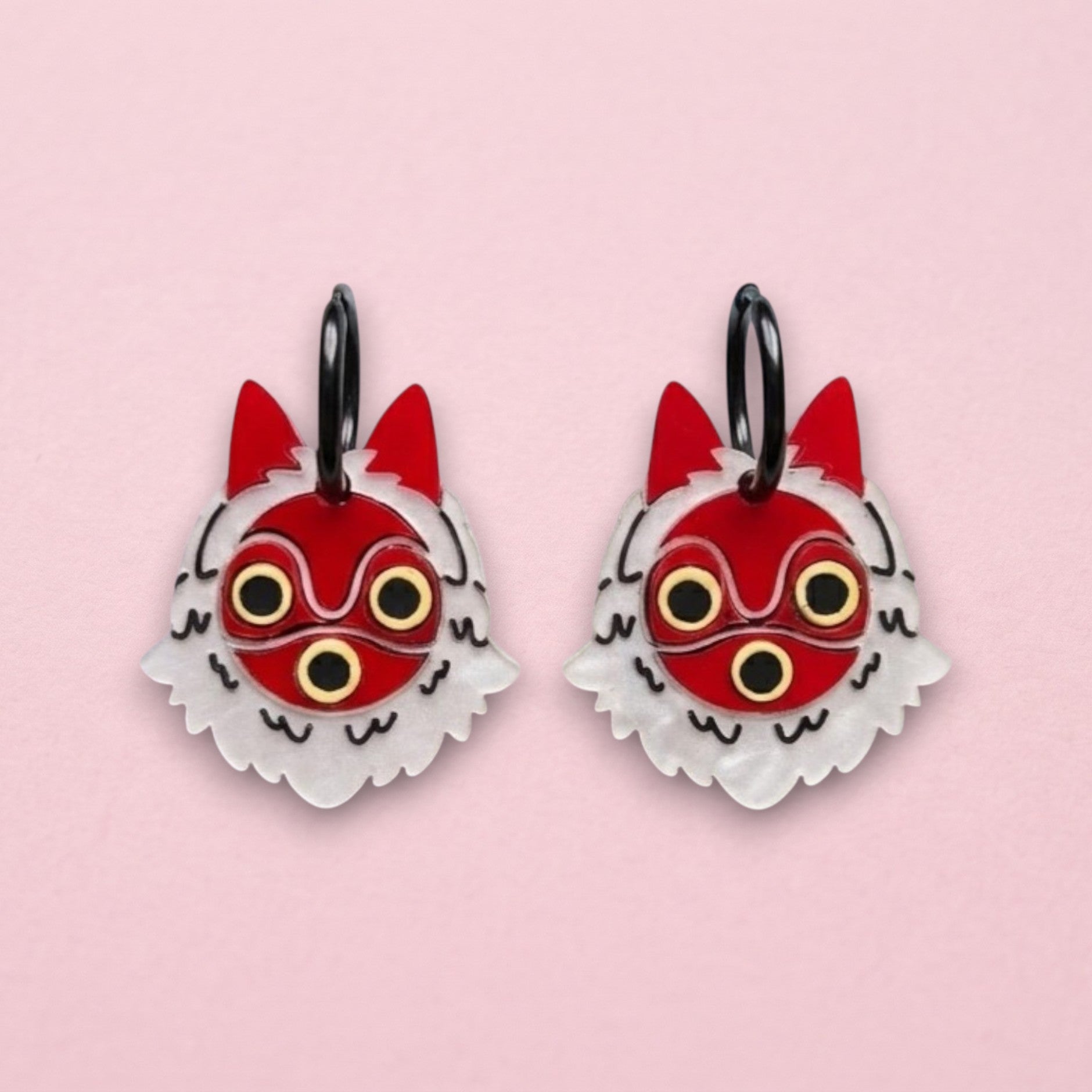 Pendientes máscara de Mononoke