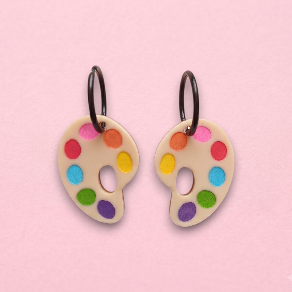 Pendientes Paleta de pintor