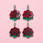 Pendientes Rosas