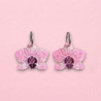 Pendientes Orquídeas