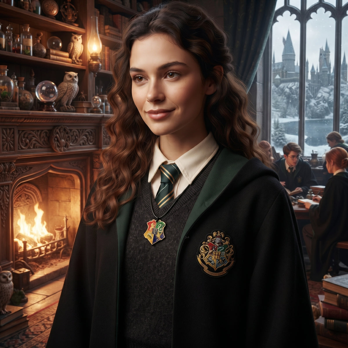 Collar o Pin Escudo Hogwarts
