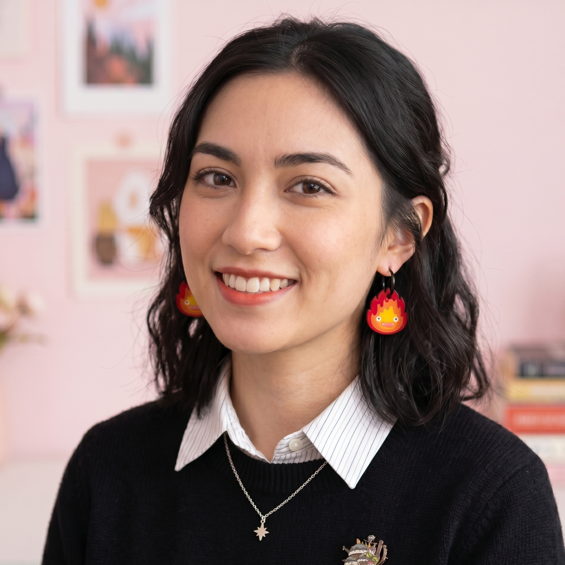 Pendientes Calcifer