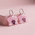 Pendientes Orquídeas