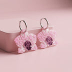 Pendientes Orquídeas