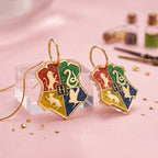 Pendientes Escudo de Hogwarts