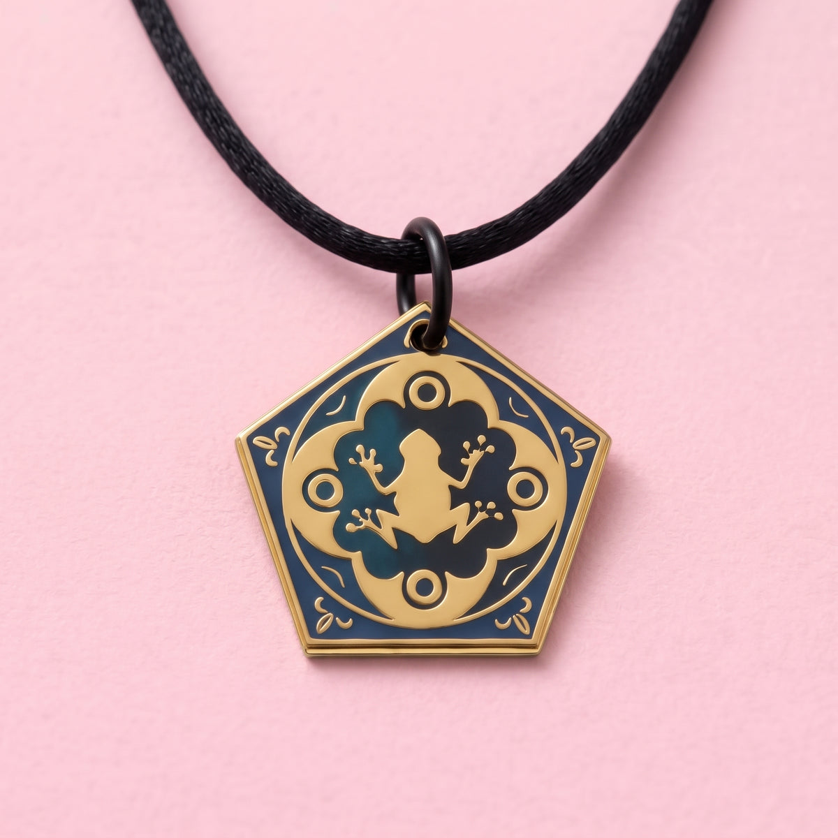 Collar o Pin Rana de Chocolate