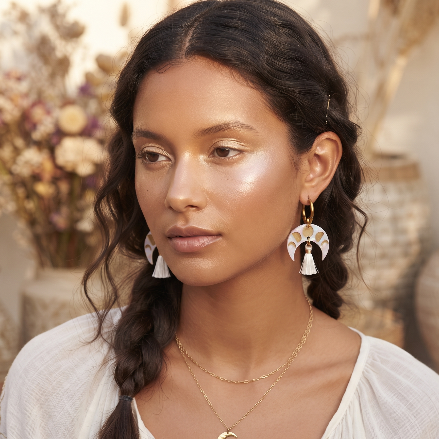 Pendientes Eclipse Diurno