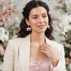 Pendientes Orquídeas