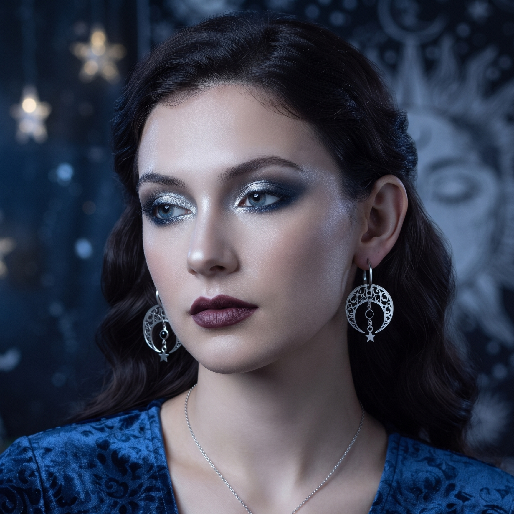 Pendientes Noche Estelar