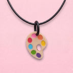 Collar o Pin Paleta de pintor