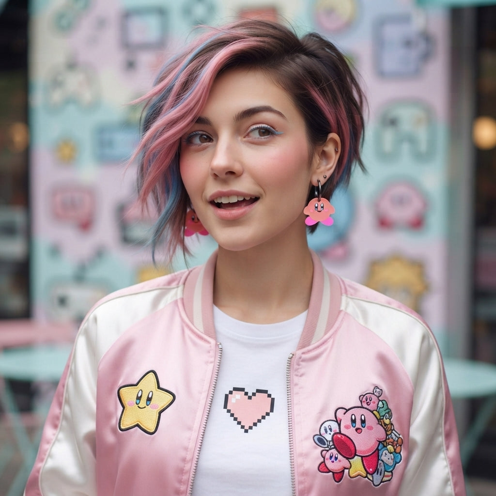 Pendientes Kirby