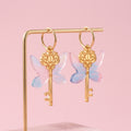 Pendientes Llave Alada