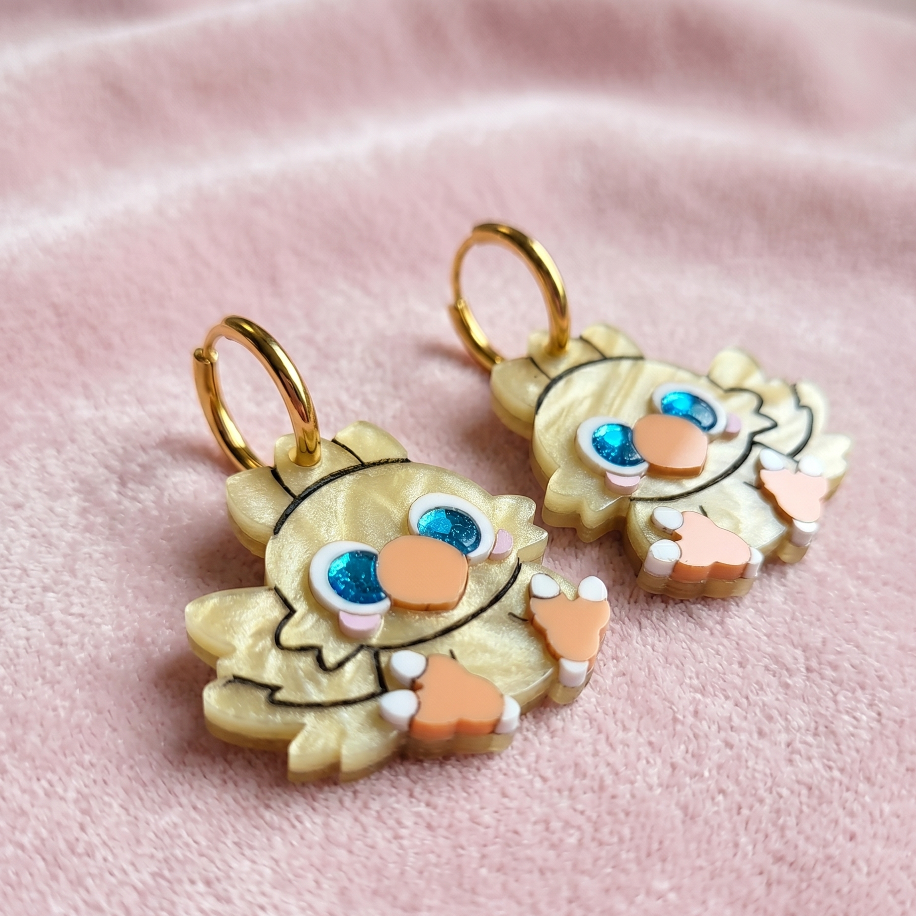 Pendientes Chocobo