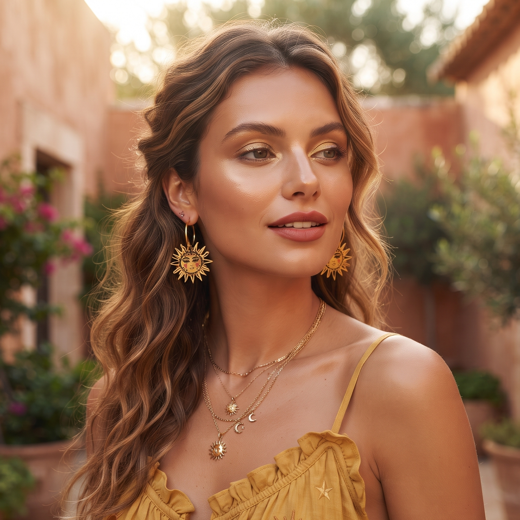 Pendientes Suspiro Solar