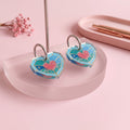 Pendientes Corazón vidriera